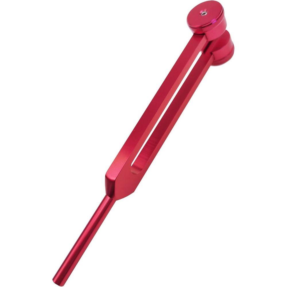 Ergonomiskt 128 Hz Stämgaffelset Aluminium Avlastare Stress Bio-Akustisk Stämgaffel Justerbar Bärbar Stämgaffel 128 Hz Stämmapparat