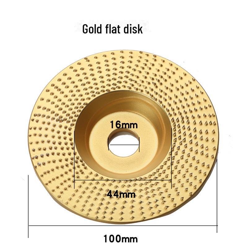 Thorn Disc Angle Grinder with Hard Round Grinding Wheel for Knife Sharpening and Polishing, Woodworking Tool