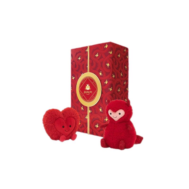 

JELLYCAT Valentine s Day Collection Heart To Heart Dolls Plush Doll 12cm/22cm Height