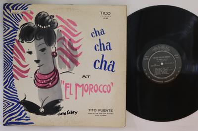 LP Schallplatte TITO PUENTE, PEPE LUIS Y SU ORQUEST - Cha Cha Cha At "el Morocco" TRLP1025 TICO 1956 US Latin Gebraucht