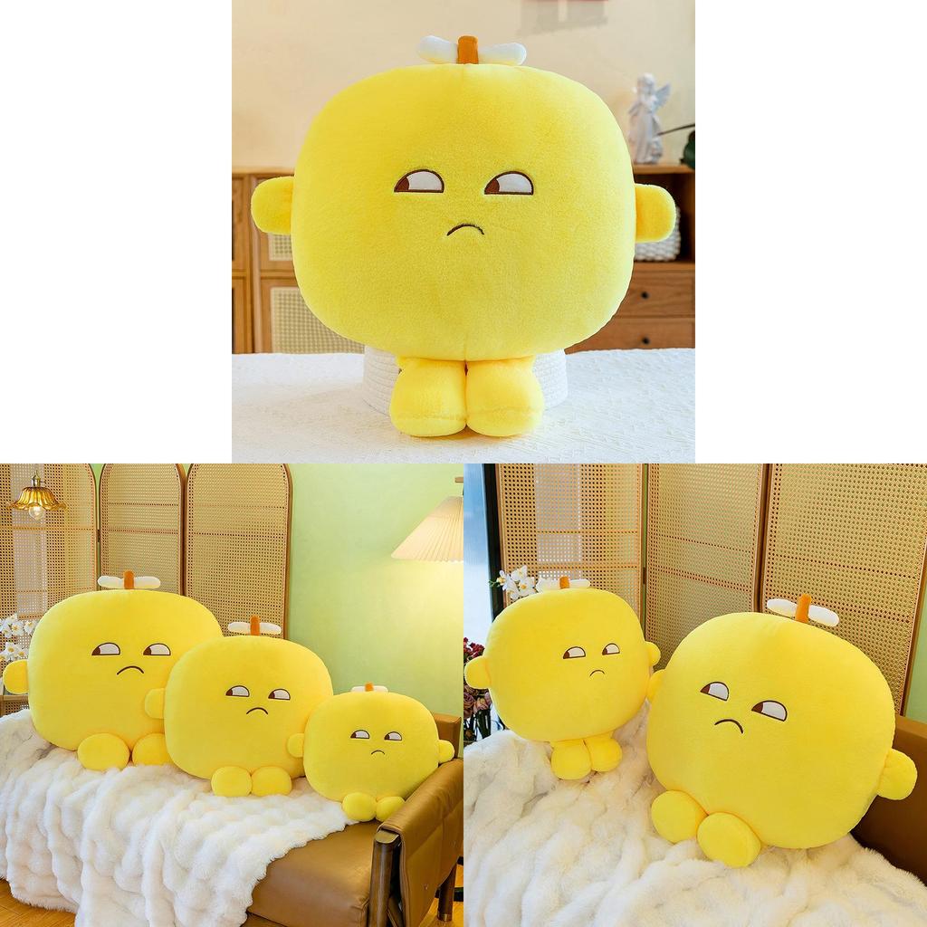 2024 New Lemon Jun Plush Toy Doll Wholesale For Children Cute Cartoon Plush Animal Pillow