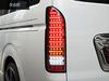 Regius Ace 200 Series 1st to 7th LED Fiber Red Clear Tail Lamp TRISTAR'S [Hiace Generation]
