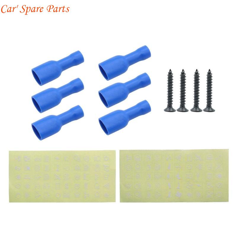 Y4UA Waterproof 6 Gang Switches Panel Marine Vehicle Switches Panel Quick Fixing