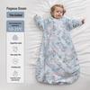 Wool & Ginger Baby Sleeping Bag: All-Season, Temperature-Control, Anti-Kick Quilt for Newborns
