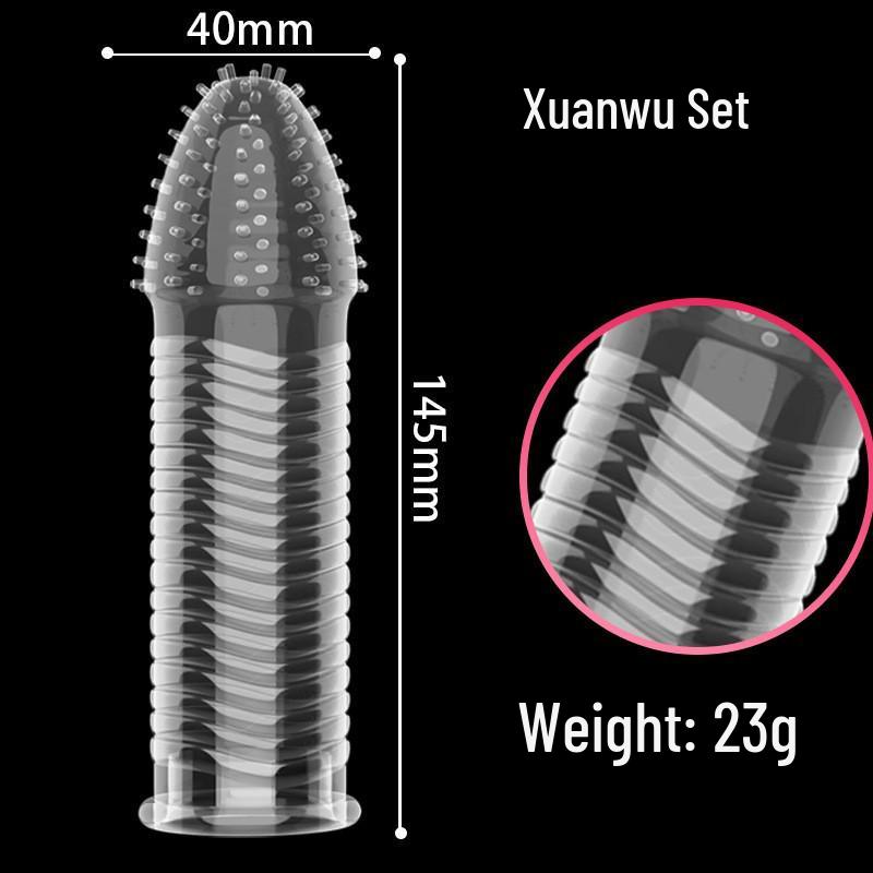 Wolf Tooth Sleeve Clitoral Stimulating Long-lasting Couple's Pleasure Toy