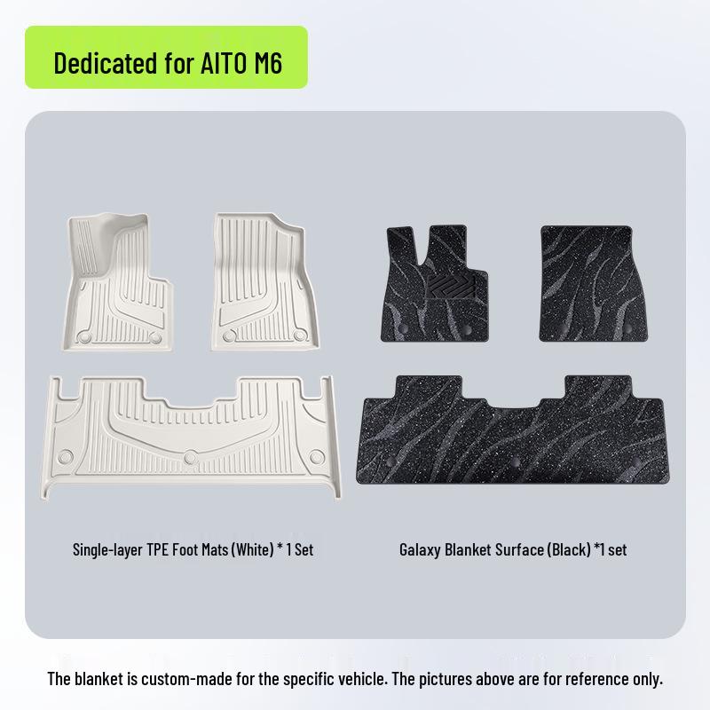 AITO M6 TPE2026 Floor and Trunk Mats for New Model Huawei Car Interior