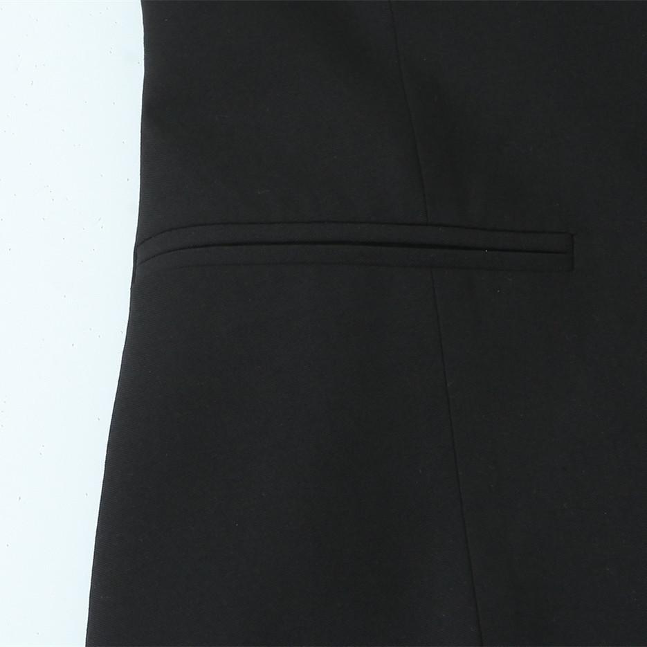 Spring 2025 Women's Fashion: Versatile Slim Sleeveless Suit Vest