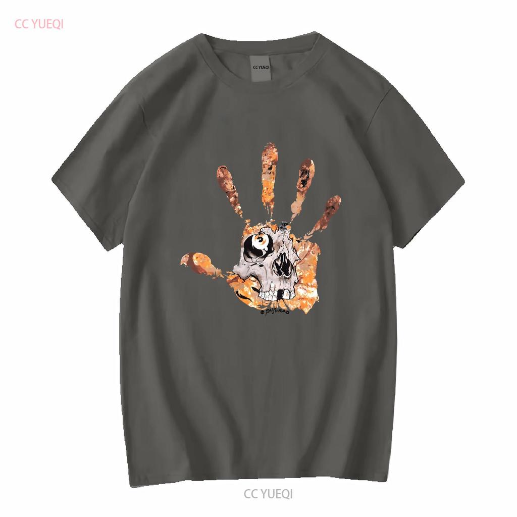 Vintage Y2K Pushead Κρανίο Χειροτύπωμα T-Shirt S Skate Punk Misfits Zorlac Metal vintage Πλυμένο Μαλακό ανδρικό Casual streetwear