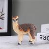 Animal Figurine Realistic Alpaca Goat Deer Ostrich Horse Forest Woodland Creatures Figure Kids Educational Wild Animal Toy