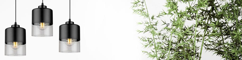 MODERN CEILING HANGING LAMP GLASS CHANDELIER