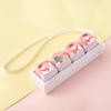 Cartoon Fidget Clicker Keychain Animals Fingertip Button Keyring Sensory Clicker Toys  Student Gift