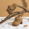 2025 Winter Kids' Plus Velvet Warm Cotton Shoes - Soft Sole Casual Shoes for Toddlers and Children.