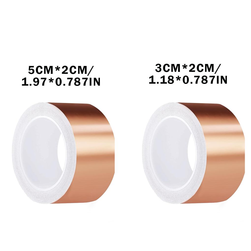 Anti-Snail Copper Tape, Protection Tape, Bed Plant Copper Copper Super Tape for Soldering and Snail