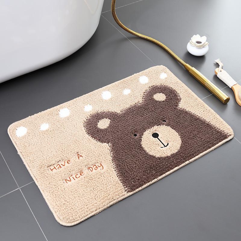 Bathroom Non-slip Mats Shower Room Bathroom Bath Mats Children Anti-fall Foot Mats Home Massage Floor Mats