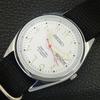 REFURBISHED VINTAGE SEIKO AUTOMATIC 6309A JAPAN MENS WHITE DIAL WATCH A442725-1