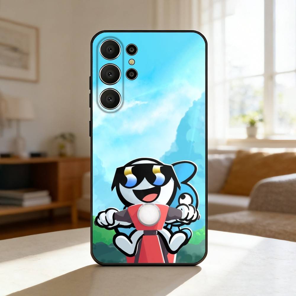 Bfdi Battle For Dream Island Phone Case For Samsung S26,S25,24,23,22,30,21,10,9,Ultra,Plus,Lite,FE Soft Black Case