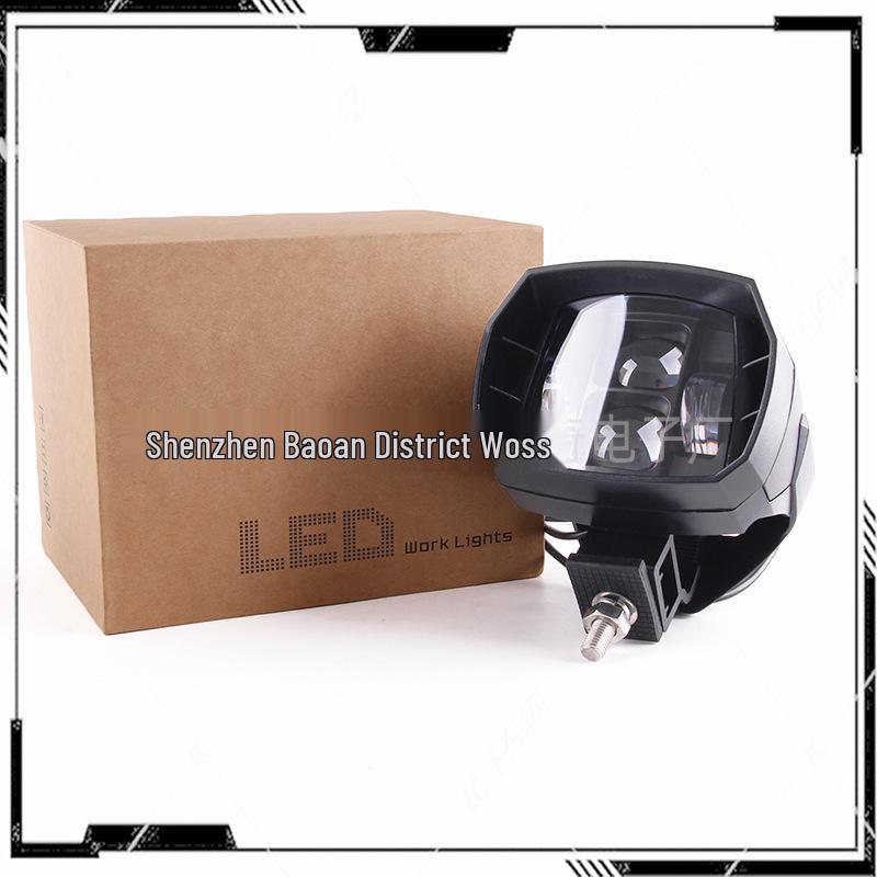 60W LED Car Floodlight for Jeep Wrangler A-Pillar & Off-Road Front Bumper