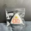 Squishy Sesame Egg Yolk Artificial Rice Ball Sushi Pastry Squeezed Jelly Feeling Fingertip Fidgety Toys Kids Funny Toys Gifts