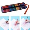72PCS smooth lead core oil-based pencil set hexagonal barrel artist drawing kit  art creation
