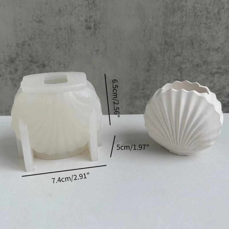 Stampi in Silicone Per Cemento Stampo Per Vaso Stampo Resina Epossidica Stampo Silicone Per Candele Cemento Argilla Stampo Per Creazione