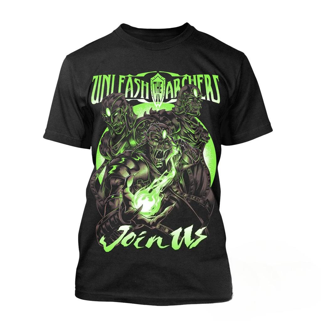 Fit Unleash The Archers Band Graphic Cotton Tshirt Unisex Summer Short Sleeve Fashion Brand Tee Luxury Casual Vintage Retro