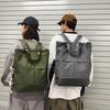 Schoolbag Portable Backpack Unisex Shoulder Large Capacity Nylon Outdoor Waterproof Travel Backpack Independent Shoe Compartment