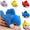 15-42Cm Cartoon Goldfish Plush Doll Pillow Red Blue Purple Yellow Fish Animal Stuffed Toy Home Decor Bag Pendant Gift For Girls