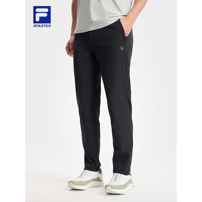FILA Men s Fall Running & Training Cooling Straight-Leg Woven Pants L