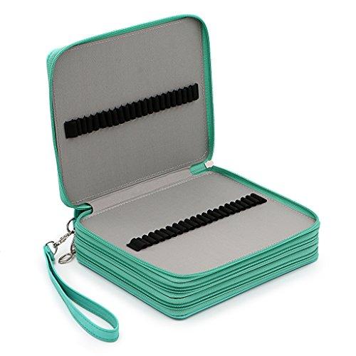 Sumnacon Large Capacity Colored Pencil Case, Pencil Case, Holds 120 Pencils, Pencil Holder, Colored Pencil Storage Case, Simple, Large Capacity, Popul