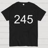 Number 245 Game Movie Cotton Summer Casual Cool Loose T-Shirt