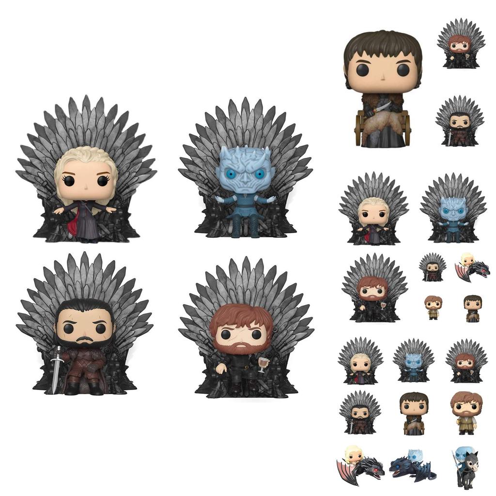 Exquisite Pvc Game Of Thrones Figurines Dragon Mother Jon Snow Night King Models