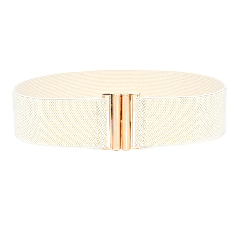 Women Belt Stretch Skinny Elastic Wide Corset Wrap Waist Dress Belt Accessories