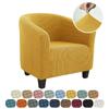 Polar Fleece Armchair Cover Stretch Tub Chair Slipcovers Living Room Elastic All-inclusive Single Sofa Protector Case Home Decor
