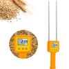 Digital Grains Meter Large Display Grains Humidity Meter Double Probes with Anti Slip Handle for Wheat Corn Bean Peanut