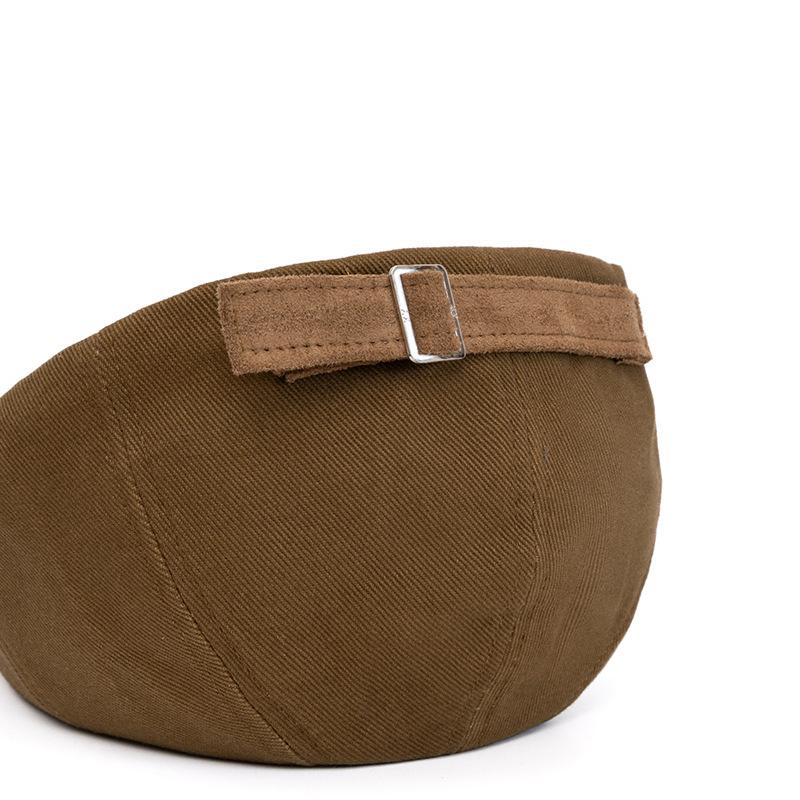 Vintage Forward Cap Men Beret Spring Autumn Peaked Cap