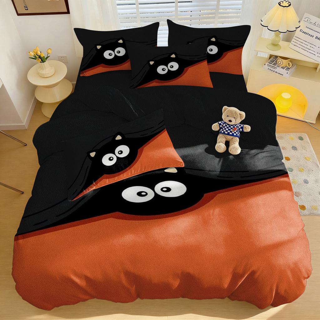 Children'S And Teenagers' Bedding Set 3D Cartoon Printed Duvet Cover Adult Child Bedroom Decoration Single Double Large Size
