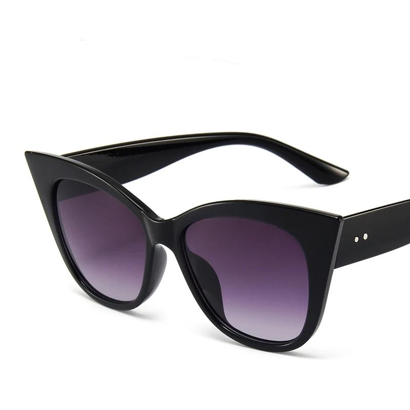 Women Luxury Design Vintage Sun Glasses Female Male Retro Shades Uv Protection Eyewear Fashion Large Cat Eye Sunglasses