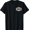 Retro Old School Camo Dad Pocket Camouflage Dad Fathers Day T-Shirt