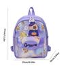 Large Capacity Cartoon Animal  Schoolbag Nylon Kids Book Bag Cartoon Capybara Backpack  Kids