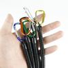 5Pcs Fishing Lanyards with Carabiner Fishing Coiled Lanyards for Plier, Boatings
