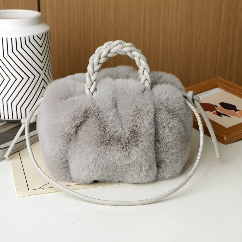 Cloud Bag Plush Bag Versatile Shoulder Bag Cute and Fashionable Winter Bag