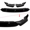 Gloss BLACK ABS Front Lip Splitter Spoiler For BMW X7 G07 M Sport 2019-2022 Set FY6
