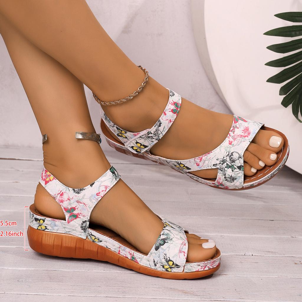 Women Sandals Summer Fashion Soft Beach Platform Shoes Woman 2025 New Lightweight Casual Wedges Sandals Women Sandalias De Mujer