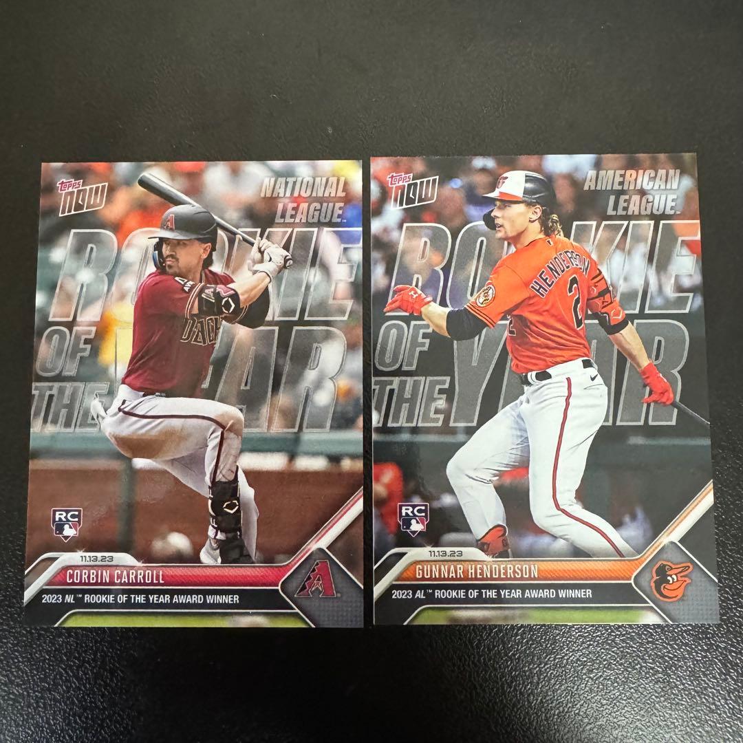 Used [Set] Topps Now 2023 Rookie of the Year Award Commemoration ROY