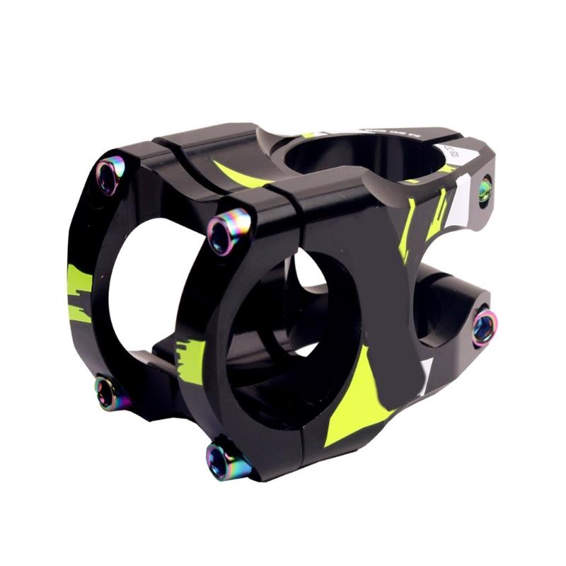 Mountain Bike Handlebars Short Stem Aluminum Alloys Short Road Bike Stem Handlebar Accessories Easy To Installation