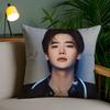 Lee Jong Suk Kissenbezug Büro Sofa Schlafsaal Stuhl Rücken Kurzplüsch Doppelseitiger Druck Heimkissenbezug
