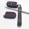 Key Fob Cover for Jeep cherokee charger challenger durango grand 300 pacifica with Keychain Anti-Scratch Guard Shockproof Protection
