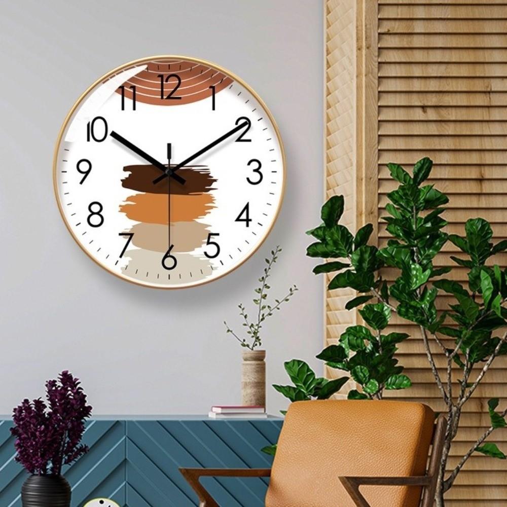 Nordic Style Wall Hung Clock Simple Silent Wall Clock Mute Clock Hanging Clock  Living Room