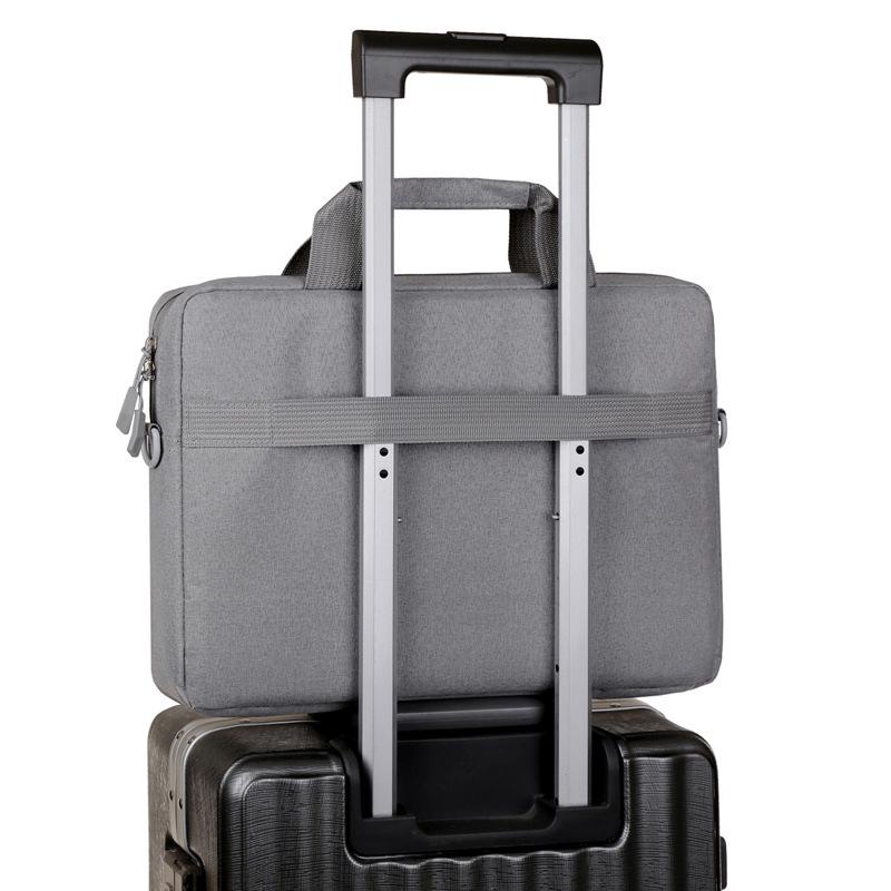 15.6" Business Laptop Bag | Unisex Handheld & Crossbody Shoulder Bag | Custom Logo Printing Available