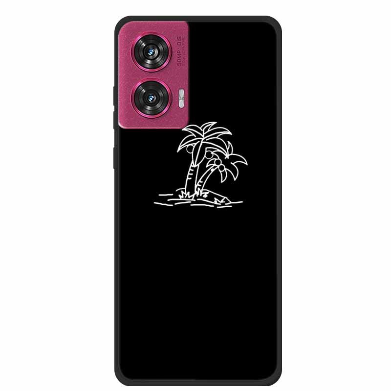 MOTO EDGE 50 Fusion Simple Hollow Lines TPU Soft Phone Case